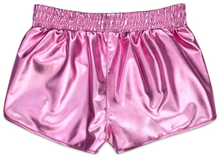 Iscream Metallic Plush Shorts - Pink, Iscream, All Things Holiday, cf-size-adult-xsmall-small, cf-size-large-14, cf-size-medium-10-12, cf-size-small-6-8, cf-type-shorts, cf-vendor-iscream, Fe