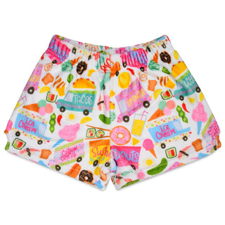 Iscream Food Truck Fun Plush Shorts