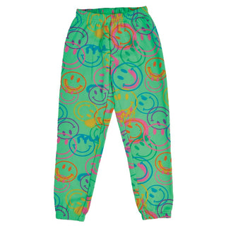 Iscream All Over Smile Glam Green Basic Sweatpants