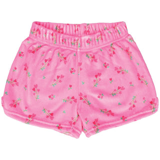 Iscream Theme Sweet Pink Plush Shorts