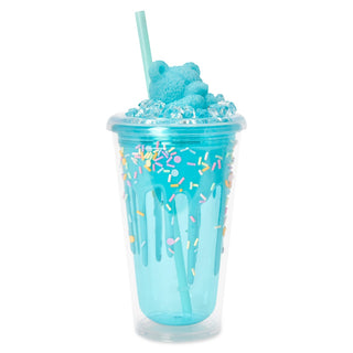 Iscream Blue Bear Sprinkles Tumbler