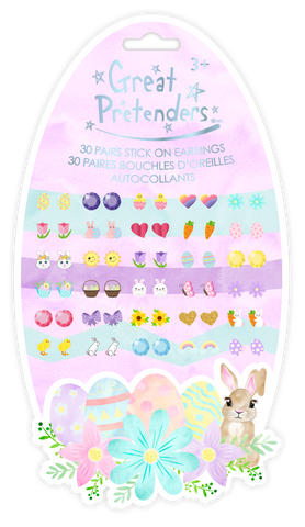 Great Pretenders - Whimsical Unicorn Sticker Earrings - 30 pairs - Little  Zebra