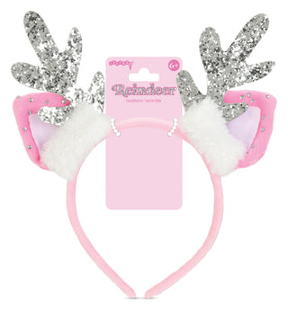 Iscream Sparkle Reindeer Headband