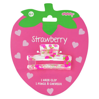 Iscream, Iscream Strawberry Hair Clip - Basically Bows & Bowties