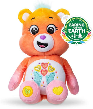 Schylling Care Bears Fun Size Sparkle Plush (9") Thankful Heart Bear