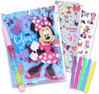 Minnie Mouse Glitter Activity Set, Tara Toy Corp., Activity Set, Arts & Crafts, Arts and Crafts, Book, cf-type-arts-&-crafts, cf-vendor-tara-toy-corp, Disney minnie Mouse, Glitter Sparkle Act