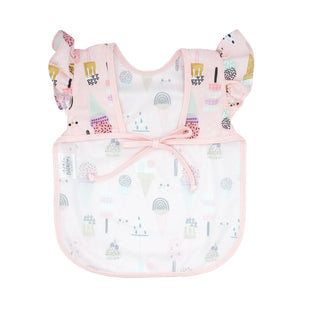 BapronBaby, BapronBaby - Ice Cream Toddler Flutter Bapron - Basically Bows & Bowties