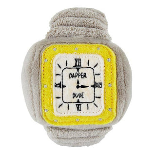 Stephan Baby Plush Rattle - Watch