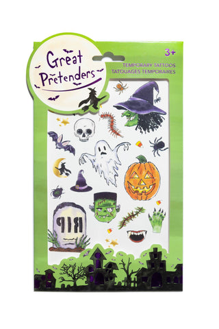 Great Pretenders Halloween Tattoos, Great Pretenders, Boo Basket, cf-type-earrings, cf-vendor-great-pretenders, Creative Education, Great Pretenders, Halloween, Tattoo, Temporary Tattoo, Earr