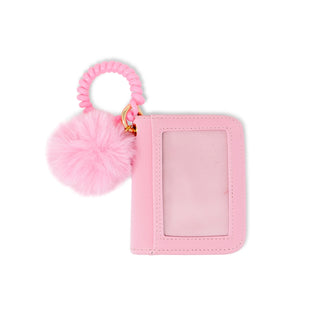 Zomi Gems Pom Pom Pop Id Wallet - Pink