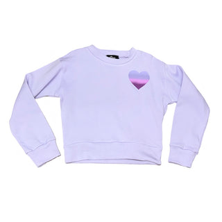 FBZ Ombre Heart Lavender Sweatshirt