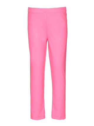 Baby Sara, Baby Sara Faux Leather Leggings - Hot Pink - Basically Bows & Bowties