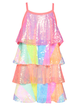 Baby Sara 4 Tier Sequin Dress