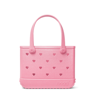 Bitty Bogg® Bag - Heart Shimmer BUBBLEGUM