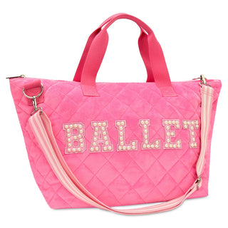 Iscream Ballet Quilted Overnight Bag