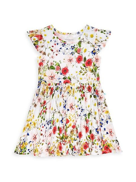 Bella Floral Maternity Dress for Baby Shower > Red flora in White – Angel  Maternity USA