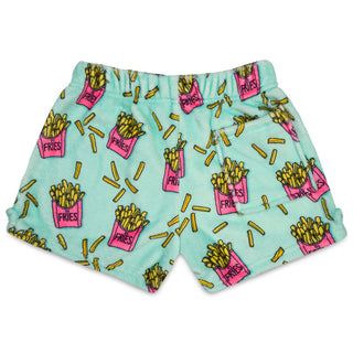 Iscream I Heart Fries Plush Shorts