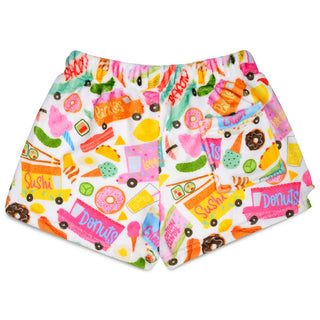 Iscream Food Truck Fun Plush Shorts