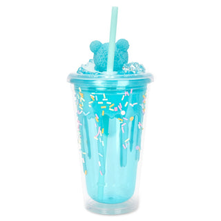 Iscream Blue Bear Sprinkles Tumbler