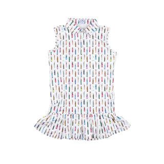 BlueQuail Clothing Co Polo Sleeveless Dress - Golf Bags