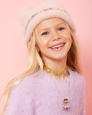 Super Smalls Cotton Candy Jeweled Beanie