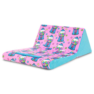 Iscream Bubblegum Fun Tablet Pillow