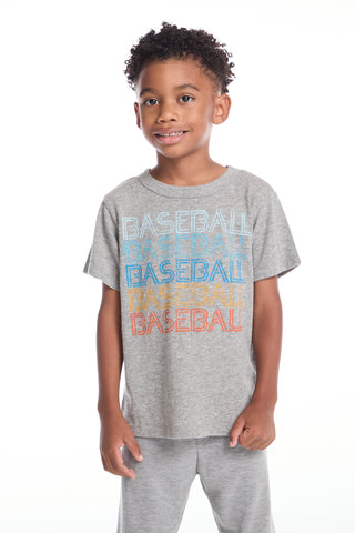 Chaser Baseball Boys Short Sleeve Tee