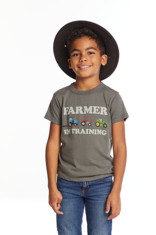 Chaser Farmer In Training Boys Tee