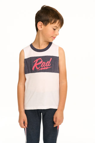 Chaser Rad Blocked Muscle Tank, Chaser, cf-size-2, cf-size-5, cf-size-6, cf-size-7, cf-size-8, cf-type-tank-top, cf-vendor-chaser, Chaser, Chaser Boys Tank Top, Chaser Kids, Chaser Kids Tank,