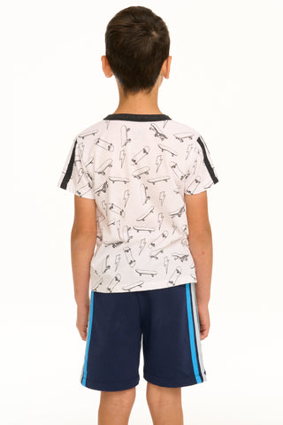 Chaser Skateboard Lightning Bolts Tee, Chaser, cf-size-7, cf-size-8, cf-type-tank-top, cf-vendor-chaser, Chaser, Chaser Brand, Chaser Kids, Chaser Kids Shirt, Chaser Kids Tee, Chaser Tee, Lig