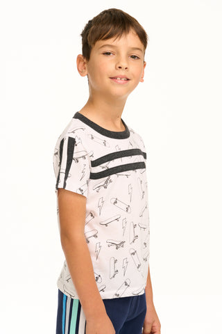 Chaser Skateboard Lightning Bolts Tee, Chaser, cf-size-7, cf-size-8, cf-type-tank-top, cf-vendor-chaser, Chaser, Chaser Brand, Chaser Kids, Chaser Kids Shirt, Chaser Kids Tee, Chaser Tee, Lig