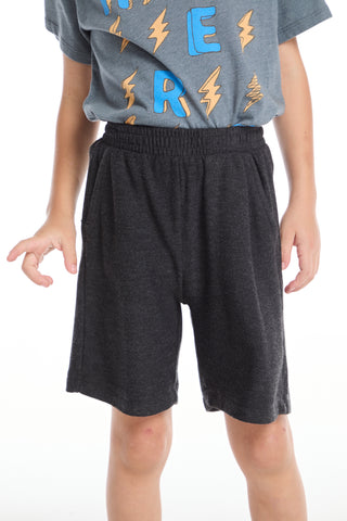 Chaser Cozy Beach Boys Black Shorts