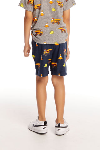 Chaser Construction Zone Boys Shorts