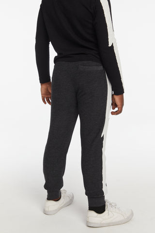 Chaser, Chaser Bolt Licorice Joggers - Basically Bows & Bowties