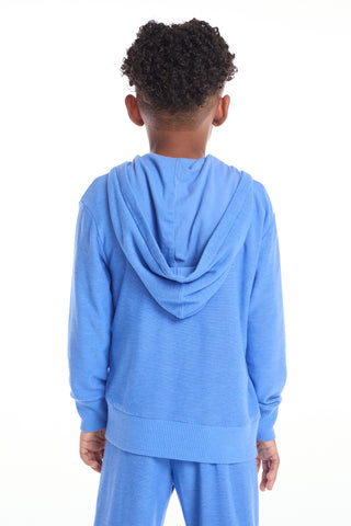 Chaser Paxton Blue Dream Boys Zip Up Hoodie