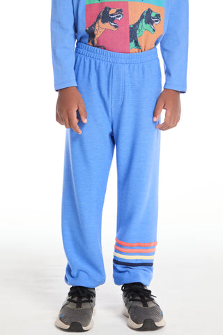 Chaser No Side Seam Blue Dream Boys Jogger with Strapping