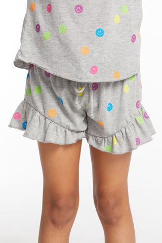 Chaser Rainbow Smiles Girls Shorts