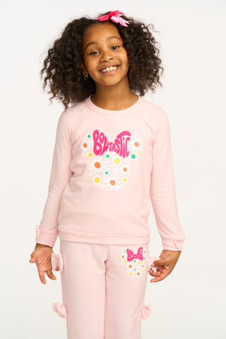 Chaser Disney Minnie Mouse "Bowtastic" Pullover, Chaser, Bowtastic, cf-size-10, cf-size-2, cf-size-4, cf-size-5, cf-type-sweatshirt, cf-vendor-chaser, Chaser, Chaser Disney, Chaser Minnie, Ch