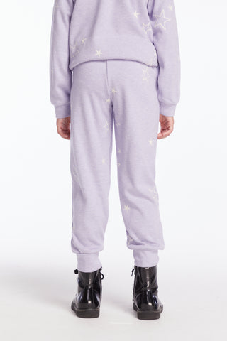 Chaser Leila Purple Sky Girls Jogger