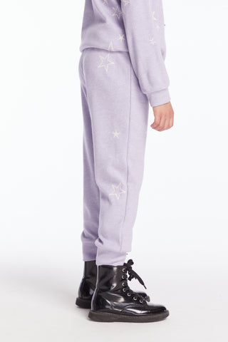 Chaser Leila Purple Sky Girls Jogger