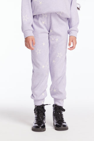 Chaser Leila Purple Sky Girls Jogger