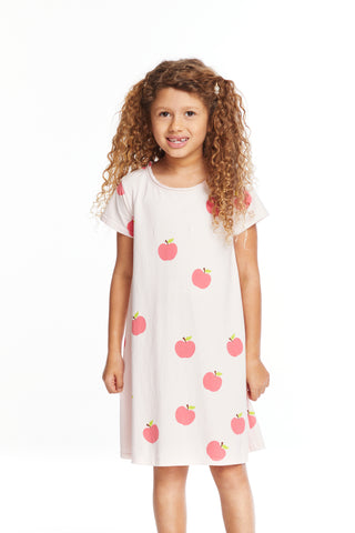 Chaser Yummy Apples Girls Shirt Dress