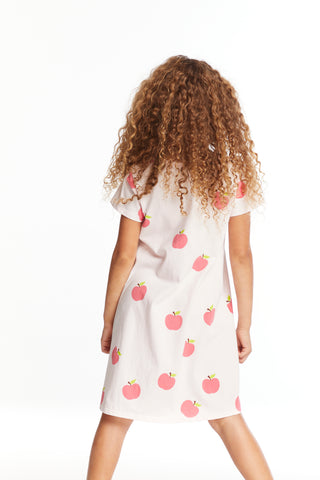 Chaser Yummy Apples Girls Shirt Dress