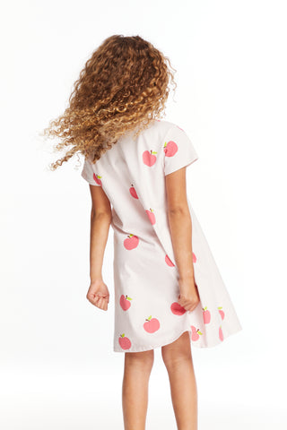 Chaser Yummy Apples Girls Shirt Dress