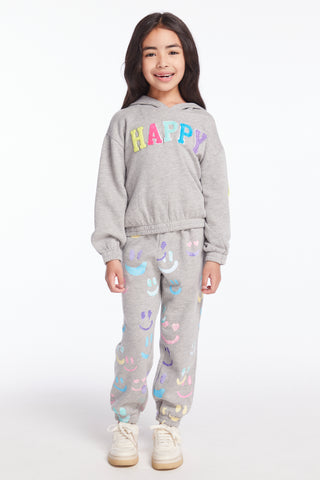 Chaser Smiley Daze Girls Sweatpants