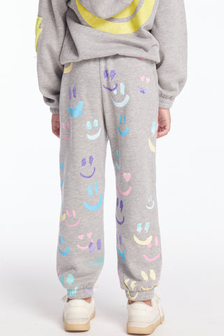 Chaser Smiley Daze Girls Sweatpants