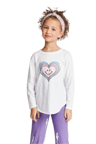 Chaser Colorful Heart Girls Long Sleeve