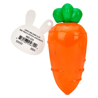 Iscream Carrot Mini Bunny Clips