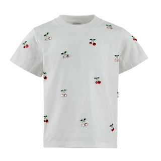 Lola and The Boys Cherry on Top Gem Tee