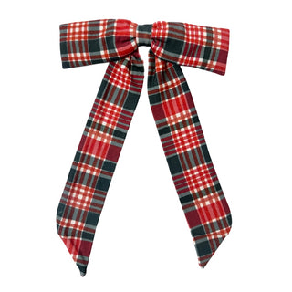 In My Jammers, In My Jammers x Bre Sheppard Home For The Holidays Plaid Bow - Basically Bows & Bowties